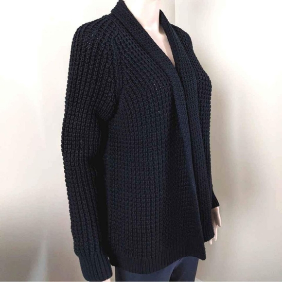 Gap rib knit black cardigan sweater, women's xs - Picture 3 of 6